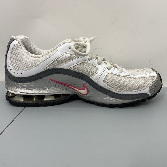 Nike Reax Run 5 Sneakers Shoes Running Training Athletic Silver White Womens 8 - Picture 11 of 14